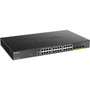 D-Link 28-Port 10-Gigabit Smart Managed PoE Switch - 28 Ports - Manageable - 3 Layer Supported - Modular - 3910 W Power Consumption - DGS-1250-28XMP-6KV