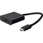 AddOn 20cm 8in USB 31 Type C Male to HDMI Female Black Adapter Cable - 1 Pack - 1 x USB 31 Type C - Male - 1 x HDMI Digital - - USBC2HDMI
