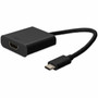 AddOn 20cm 8in USB 31 Type C Male to HDMI Female Black Adapter Cable - 1 Pack - 1 x USB 31 Type C - Male - 1 x HDMI Digital - - USBC2HDMI