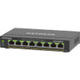 Netgear 8-Port Gigabit Ethernet PoE+ Smart Managed Plus Switch - 8 Ports - Manageable - 2 Layer Supported - 123 W PoE Budget - Twisted (Fleet Network)