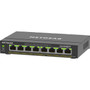 Netgear 8-Port Gigabit Ethernet PoE Smart Managed Plus Switch - 8 Ports - Manageable - 2 Layer Supported - 123 W PoE Budget - Twisted GS308EPP-100NAS
