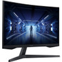 Samsung Odyssey G5 C34G55TWWN 34" Class UW-QHD Curved Screen Gaming LCD Monitor - 21:9 - Black - 34" Viewable - Vertical Alignment - - (LC34G55TWWNXZA)