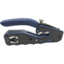 Tripp Lite T100-PT1 Crimping Tool - Black, Blue - Non-slip Handle, Secure Grip, Heavy Duty (T100-PT1)