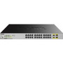 D-Link 26 Port Gigabit Max PoE Switch - 26 Ports - Gigabit Ethernet - 1000Base-T, 1000Base-X, 1000Base-SX, 1000Base-LX - 2 Layer - - 2 (Fleet Network)