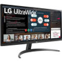 LG Ultrawide 29WP500-B 29" Class UW-UXGA Gaming LCD Monitor - 21:9 - 29" Viewable - In-plane Switching (IPS) Technology - Edge LED - x (Fleet Network)