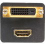 StarTech.com 1 ft HDMI&reg; Splitter Cable - HDMI to HDMI and DVI-D - M/F - HDMI/DVI - 1 ft - 1 x HDMI Male Digital Audio/Video - 1 x (HDMISPL1DH)