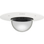 Hanwha Techwin Surveillance Camera Dome Housing Cap - Ceiling Mountable Flush Mount - Aluminum - White SHD-1350FPW