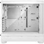 Fractal Design Pop Air RGB Computer Case - White - Steel Tempered Glass - 9 x Bay - 3 x 472 120 mm x Fans Installed - 0 - Mini FD-C-POR1A-01
