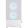 Fractal Design Pop Mini Air Computer Case - Mid-tower - White - Steel Tempered Glass - 8 x Bay - 3 x 472 120 mm x Fans - 0 - - FD-C-POR1M-01