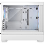 Fractal Design Pop Mini Air Computer Case - Mid-tower - White - Steel Tempered Glass - 8 x Bay - 3 x 472 120 mm x Fans - 0 - - FD-C-POR1M-01