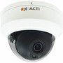 ACTi Z714 8 Megapixel Outdoor 4K Network Camera - Color - Mini Dome - White - 13123 ft 40 m Infrared Night Vision - H265 H264B Z714