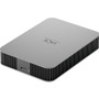 LaCie Mobile Drive STLP4000400 4 TB Portable Hard Drive - External - Moon Silver - Desktop PC, MAC Device Supported - USB 3.2 (Gen 1) (STLP4000400)