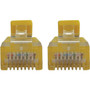 Tripp Lite N261-S01-YW Cat6a UTP Patch Network Cable - 1 ft Category 6a Network Cable for Network Device Switch Patch Panel Hub - N261-S01-YW