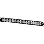 Tripp Lite N062-048-KJ Network Patch Panel - 48 Port(s) - 1U High - Black - 19" Wide - Rack-mountable - TAA Compliant (N062-048-KJ)