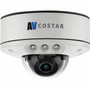 Arecont Vision ConteraIP AV5856DNIR-S 5 Megapixel Indoor/Outdoor Network Camera - Color - Micro Dome - White - TAA Compliant - 50 ft - (Fleet Network)