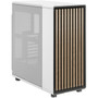 Fractal Design North Computer Case - Mid-tower - Chalk White - Mesh Steel - 5 x Bay - 2 x 551 140 mm x Fans Installed - ATX - FD-C-NOR1C-03