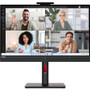 Lenovo ThinkVision T27hv-30 27" Class Webcam WQHD LCD Monitor - 16:9 - Raven Black - 27" Viewable - In-plane Switching (IPS) - 2560 x (Fleet Network)