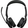 Jabra Evolve2 55 Headset - Stereo - Wireless - Bluetooth - 98.4 ft - 20 Hz - 20 kHz - On-ear - Binaural - Supra-aural - MEMS Noise - (Fleet Network)