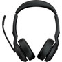Jabra Evolve2 55 Headset - Stereo - Wireless - Bluetooth - 984 ft - 20 Hz - 20 kHz - On-ear - Binaural - Supra-aural - MEMS Noise - 25599-999-989-01
