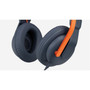 Logitech Zone Learn Headset - Stereo - Mini-phone 35mm - Wired - On-ear - Binaural - Circumaural - 43 ft Cable - Noise Canceling - 981-001372