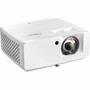 Optoma ZW350ST 3D Short Throw DLP Projector - 169 - White - High Dynamic Range HDR - Front - 1080p - 30000 Hour Normal Mode - - lm ZW350ST