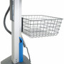 Ergotron SV Wire Basket Large Dark Grey - Large - 227 kg Weight Capacity x 17 Width x 128 Depth x 6 Height - Dark Gray 98-135-282