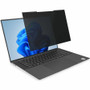 Kensington MagPro Magnetic Privacy Screen for Laptops 15.6" (16:10) Black - For 15.6" Widescreen LED Notebook - 16:10 - Fingerprint - (Fleet Network)