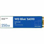 WD Blue SA510 WDS200T3B0B 2 TB Solid State Drive - M.2 2280 Internal - SATA (SATA/600) - Desktop PC Device Supported - 500 TB TBW - - (WDS200T3B0B)