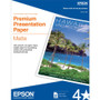 Epson Premium S042180 Presentation Paper - Letter - 8 1/2" x 11" - Matte - Bright White (Fleet Network)