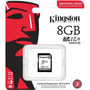 Kingston Industrial 8 GB Class 10UHS-I U3 V30 SDHC - 100 MBs Read - 3 Year Warranty SDIT8GB