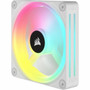 Corsair iCUE LINK QX120 RGB 120mm PWM PC Fan Expansion Kit - White - 1 x Fans - 17868 Lmin Maximum Airflow - 2400 rpm - Magnetic - CO-9051005-WW