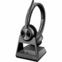 Poly Savi 7300 Office Headset - Stereo - Wireless - DECT 60 - 590 ft - 20 Hz - 20 kHz - Over-the-head - Binaural - Ear-cup - Noise 7S435AAABA