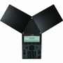 Poly Trio 8300 IP Conference Station - Corded - Wi-Fi, Bluetooth - 3 x Total Line - VoIP - 1 x Network (RJ-45) - PoE Ports (830A0AA)