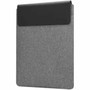 Lenovo Yoga Carrying Case (Sleeve) for 14.5" Lenovo Notebook, Cord, Accessories, Travel - Gray - Polyethylene Terephthalate (PET) - - (Fleet Network)