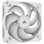 Corsair iCUE AR120 Digital RGB 120mm PWM Fan, Single Pack, White - 1 Pack - 4.72" (120 mm) Maximum Fan Diameter - 1 x Fan(s) - 1670.7 (CO-9050168-WW)