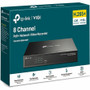 TP-Link VIGI 8 Channel PoE+ Network Video Recorder - Network Video Recorder - HDMI - 4K Recording (VIGI NVR1008H-8MP)