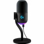 Blue Yeti GX Dynamic Microphone - Black - 50 Hz to 18 kHz - Super-cardioid - Desktop, Boom Mountable - USB Type C (Fleet Network)