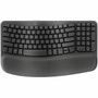 Logitech Wave Keys Keyboard - Wireless Connectivity - Bluetooth - 3281 ft 10000 mm - USB Interface - ChromeOS Windows 10 Windows 920-011898