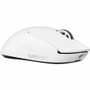 Logitech G PRO X Superlight 2 Lightspeed Gaming Mouse - Opto-mechanical - Wireless - Rechargeable - White - 1 Pack - USB 2.0 - 32000 - (Fleet Network)