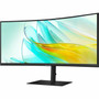 Samsung ViewFinity S6 S34C654UAN 34 Class UW-QHD Curved Screen LCD Monitor - 219 - Black - 34 Viewable - Vertical Alignment VA - LS34C654UANXGO
