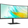 Samsung ViewFinity S6 S34C654UAN 34 Class UW-QHD Curved Screen LCD Monitor - 219 - Black - 34 Viewable - Vertical Alignment VA - LS34C654UANXGO