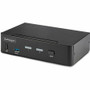 StarTech.com 2-Port DisplayPort 1.4 KVM Switch, 8K 60Hz / 4K 144Hz, 2x USB 3.0 Ports, 4x USB 2.0 Ports, Hotkey Switching, TAA - 2-Port (Fleet Network)