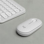 Logitech Pebble 2 Combo for Mac Wireless Keyboard and Mouse - USB Type A Wireless Bluetooth Keyboard - Tonal White - USB Type A Mouse 920-012201