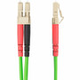 StarTech.com Fiber Optic Duplex Patch Network Cable - 6.6 ft Fiber Optic Network Cable for Network Device, Switch, Server - First End: (LCLCL-2M-OM5-FIBER)