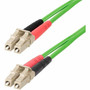 StarTechcom Fiber Optic Duplex Patch Network Cable - 66 ft Fiber Optic Network Cable for Network Device Switch Server - First End LCLCL-2M-OM5-FIBER