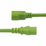 StarTech.com 6ft (1.8m) Heavy Duty PDU Power Cord, IEC 60320 C14 to C15, 15A 250V, 14AWG, Green Power Cable, UL Listed Components - to (8915-4606-POWER-CORD)