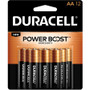 Duracell Coppertop Alkaline AA Batteries - For Multipurpose - AA - 1.5 V DC - 12 / Pack (Fleet Network)