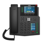 X5U VoIP SIP telephone, 2 x Gigabit Ethernet, 4 x line keys, PoE required, AC optional (SKU #PS5V2A), 3.5 inch main colour LCD, 2.4 inch side color display for DSS keys, HD audio, RJ9 headset jack, Bluetooth, USB