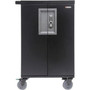 Bretford CoreX Cart - 3 Shelf - 4 Casters - Steel - 295 Width x 26 Depth x 445 Height - Black - For 45 Devices TCOREX45
