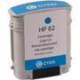 Clover Technologies Remanufactured High Yield Ink Cartridge - Alternative for HP 82 (C4911A) - Cyan Pack - High Yield (Fleet Network)